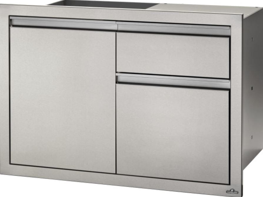 Napoleon Napoleon 36" x 24" Single Door & Standard Drawer - BI-3624-1D2DR BI-3624-1D2DR Barbecue Finished - Gas