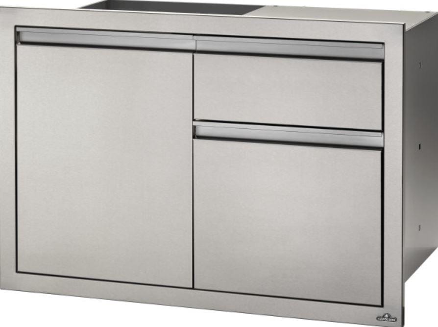 Napoleon Napoleon 36" x 24" Single Door & Standard Drawer - BI-3624-1D2DR BI-3624-1D2DR Barbecue Finished - Gas