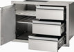 Napoleon Napoleon 36" x 24" Single Door & Triple Drawer Combo - BI-3624-1D3DR BI-3624-1D3DR Barbecue Finished - Gas