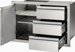 Napoleon Napoleon 36" x 24" Single Door & Triple Drawer Combo - BI-3624-1D3DR BI-3624-1D3DR Barbecue Finished - Gas