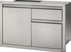 Napoleon Napoleon 36" x 24" Single Door & Waste Bin Drawer - BI-3624-1D1W BI-3624-1D1W Barbecue Finished - Gas