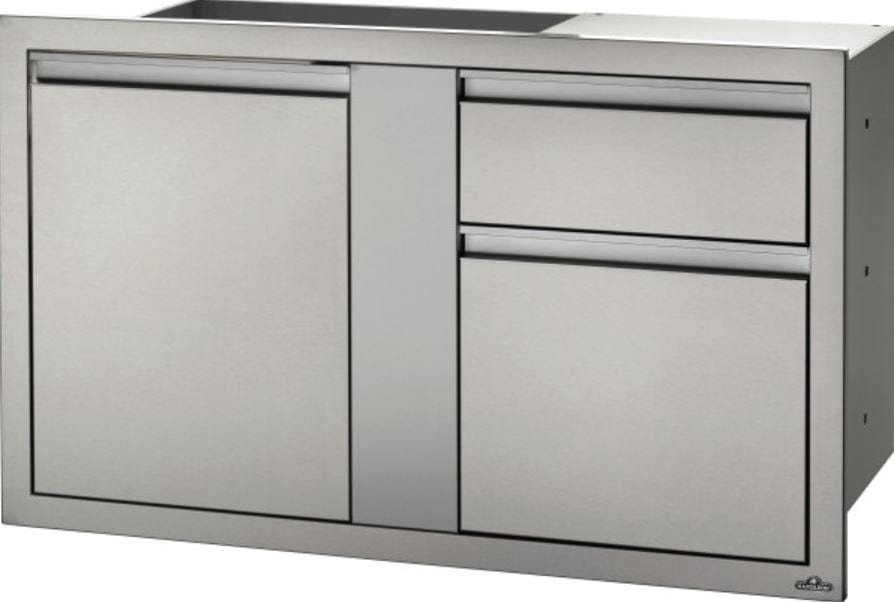 Napoleon Napoleon 42" x 24" Large Single Door & Standard Drawer - BI-4224-1D2DR BI-4224-1D2DR Barbecue Finished - Gas
