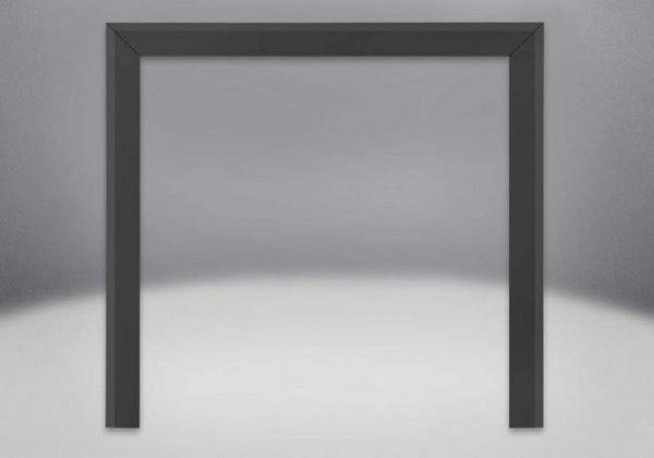 Napoleon Napoleon 46" Black Premium Bevelled Trim Kit (3") - BT46K BT46K Fireplace Finished - Gas