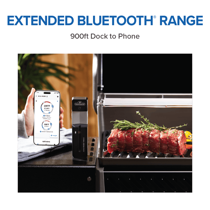 Napoleon Napoleon ACCU-PROBE PRO X Wireless Bluetooth Meat Thermometer - 70130 70130 Barbecue Accessories 629162701305