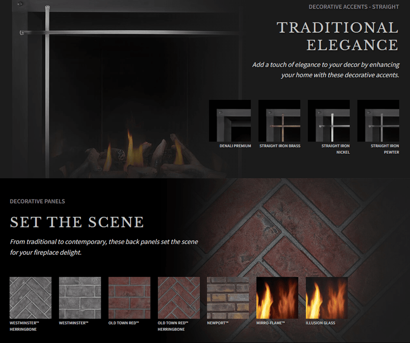 Napoleon Napoleon Altitude X 42 Gas Fireplace Fireplace Finished - Gas