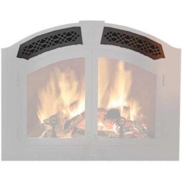 Napoleon Napoleon Arched Black Upper Grill (High Country 6000) - UGK UGK Fireplace Finished - Wood