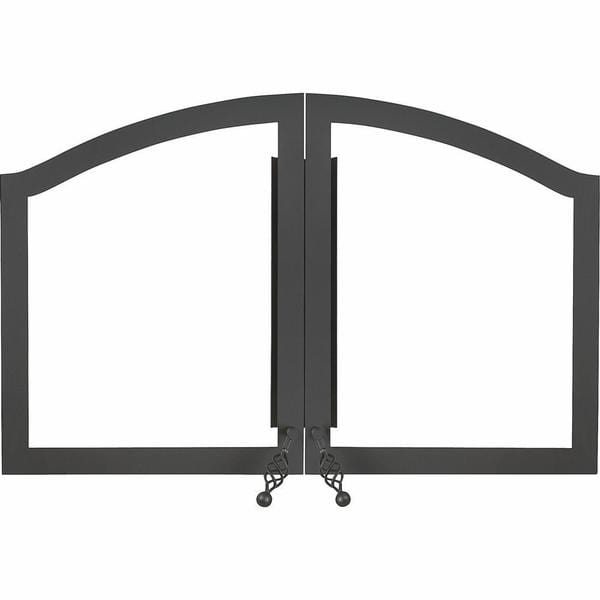 Napoleon Napoleon Arched Double Door (High Country 6000) Black H335-1K Fireplace Finished - Gas