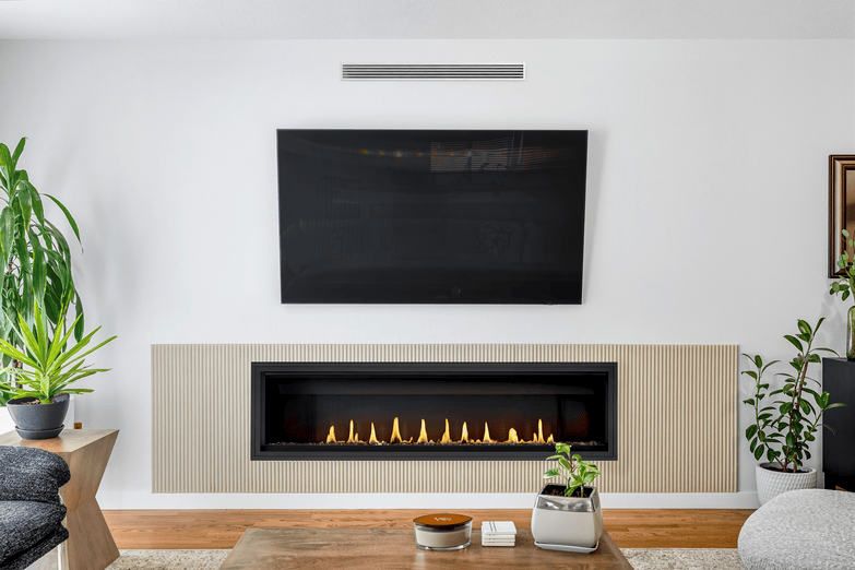 Napoleon Napoleon Ascent Linear 76 Gas Fireplace BL76NTE Fireplace Finished - Gas