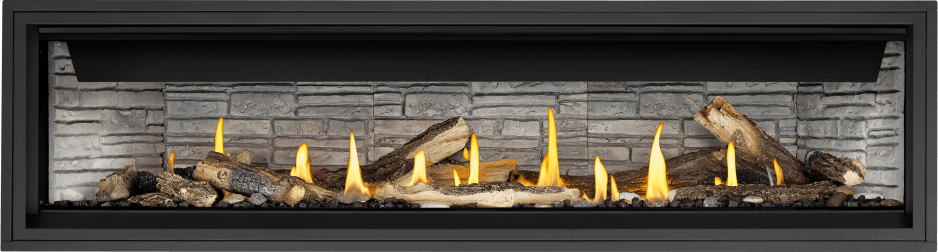 Napoleon Napoleon Ascent Linear 76 Gas Fireplace BL76NTE Fireplace Finished - Gas