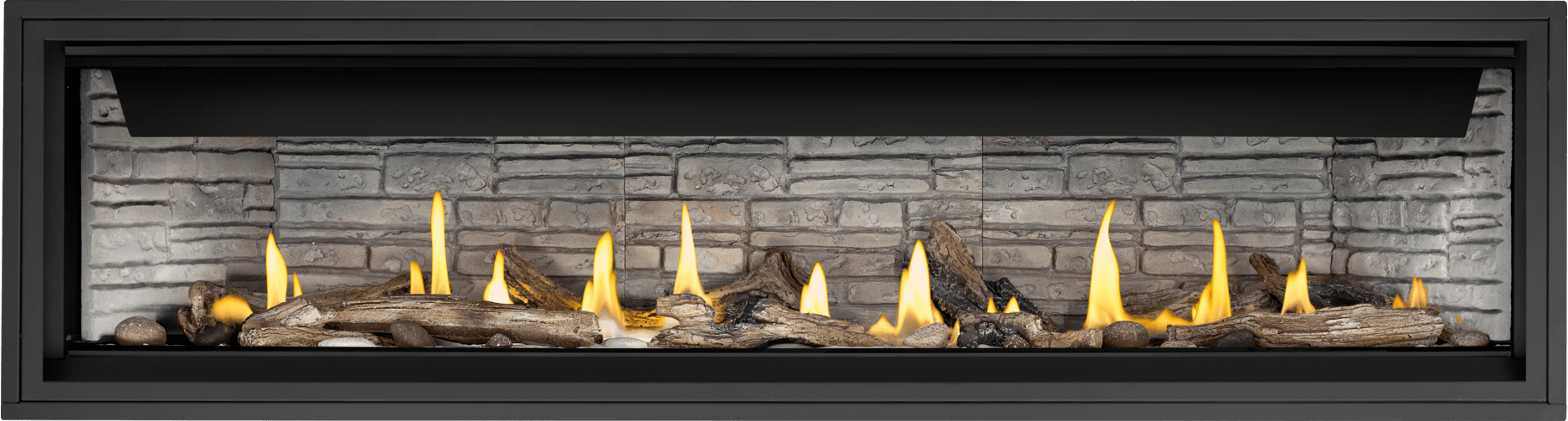 Napoleon Napoleon Ascent Linear 76 Gas Fireplace BL76NTE Fireplace Finished - Gas