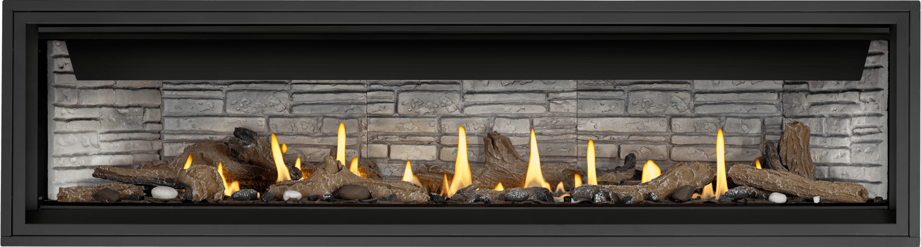 Napoleon Napoleon Ascent Linear 76 Gas Fireplace BL76NTE Fireplace Finished - Gas