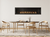 Napoleon Napoleon Ascent Linear 76 Gas Fireplace BL76NTE Fireplace Finished - Gas