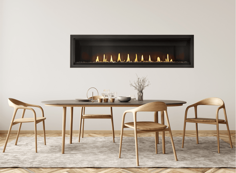 Napoleon Napoleon Ascent Linear 76 Gas Fireplace BL76NTE Fireplace Finished - Gas
