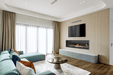 Napoleon Napoleon Ascent Linear 76 Gas Fireplace BL76NTE Fireplace Finished - Gas