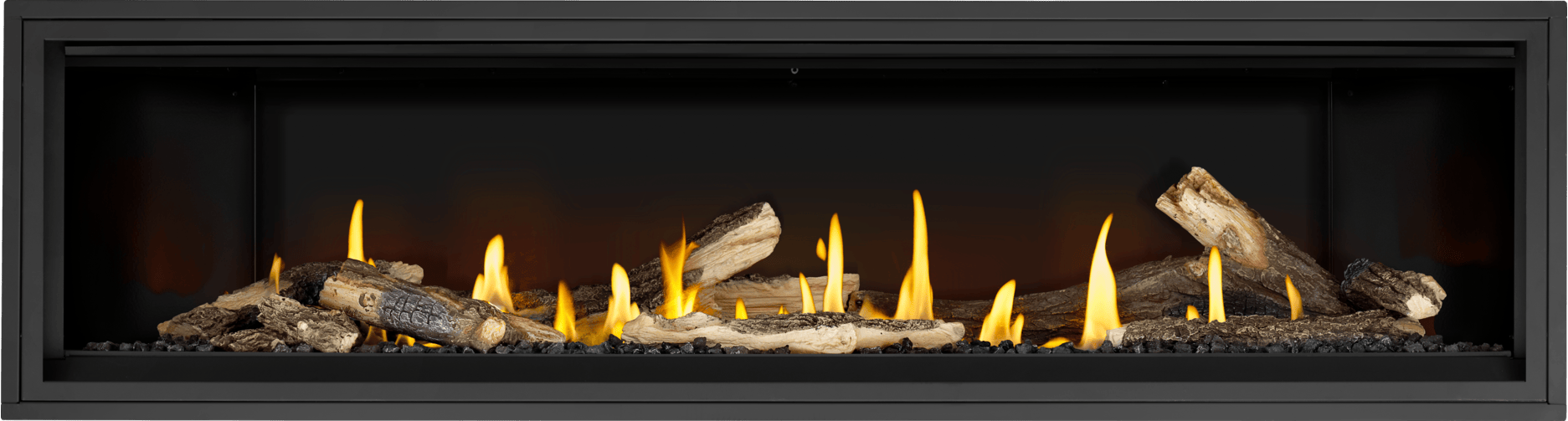 Napoleon Napoleon Ascent Linear Premium 76 Gas Fireplace BLX76NTE Fireplace Finished - Gas