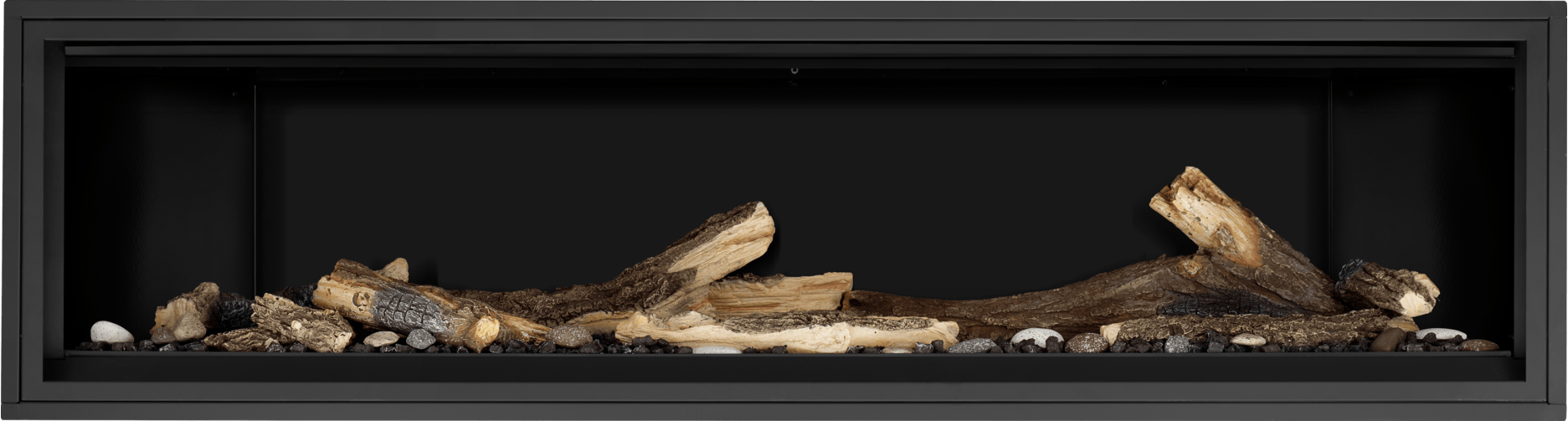 Napoleon Napoleon Ascent Linear Premium 76 Gas Fireplace BLX76NTE Fireplace Finished - Gas