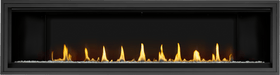 Napoleon Napoleon Ascent Linear Premium 76 Gas Fireplace BLX76NTE Fireplace Finished - Gas