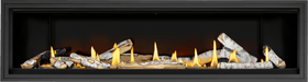 Napoleon Napoleon Ascent Linear Premium 76 Gas Fireplace BLX76NTE Fireplace Finished - Gas