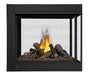 Napoleon Napoleon Ascent Multi-View Gas Fireplace (3-Sided) Log Set BHD4PN Fireplace Finished - Gas