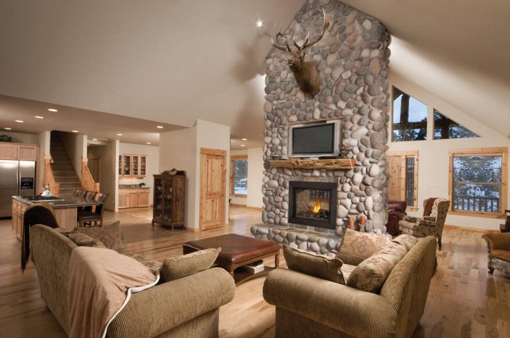 Napoleon Napoleon Ascent Multi-View Gas Fireplace (See Through) Fireplace Finished - Gas
