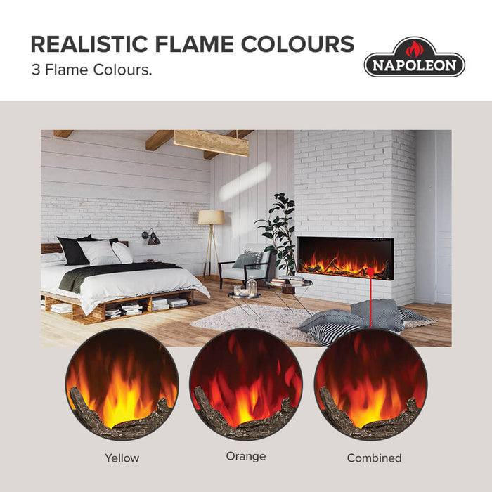 Napoleon Napoleon Astound FlexMount 50 Electric Fireplace NEFL50AB Fireplace Finished - Electric