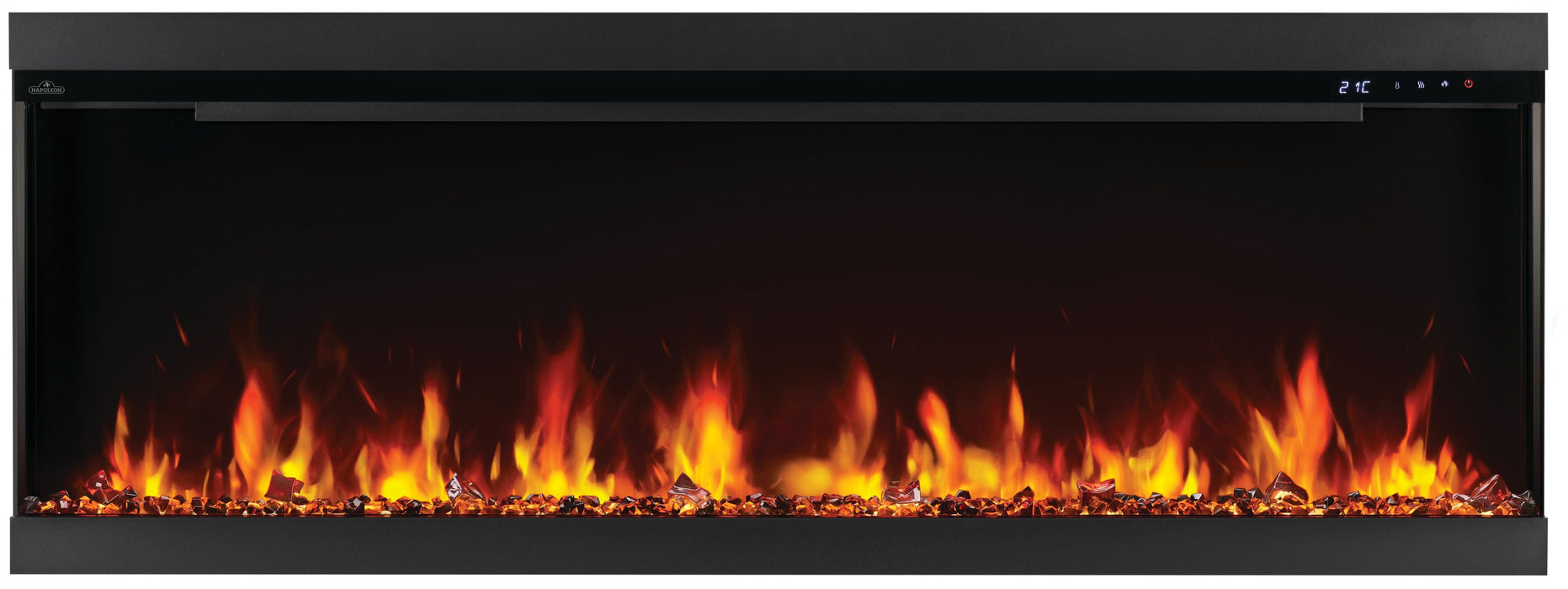 Napoleon Napoleon Astound FlexMount 62 Electric Fireplace NEFL62AB Fireplace Finished - Electric