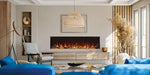 Napoleon Napoleon Astound FlexMount 74 Electric Fireplace NEFL74AB Fireplace Finished - Electric