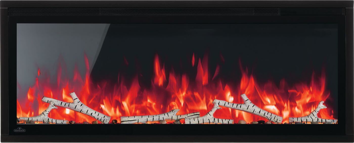 Napoleon Napoleon Birch Log Set w/ Rocks (Entice Series) Fireplace Accessories