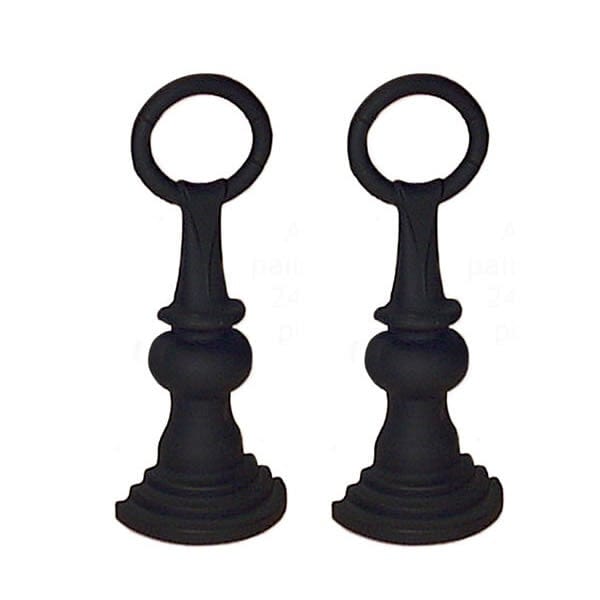 Napoleon Napoleon Black Andirons - ANIH ANIH Fireplace Accessories