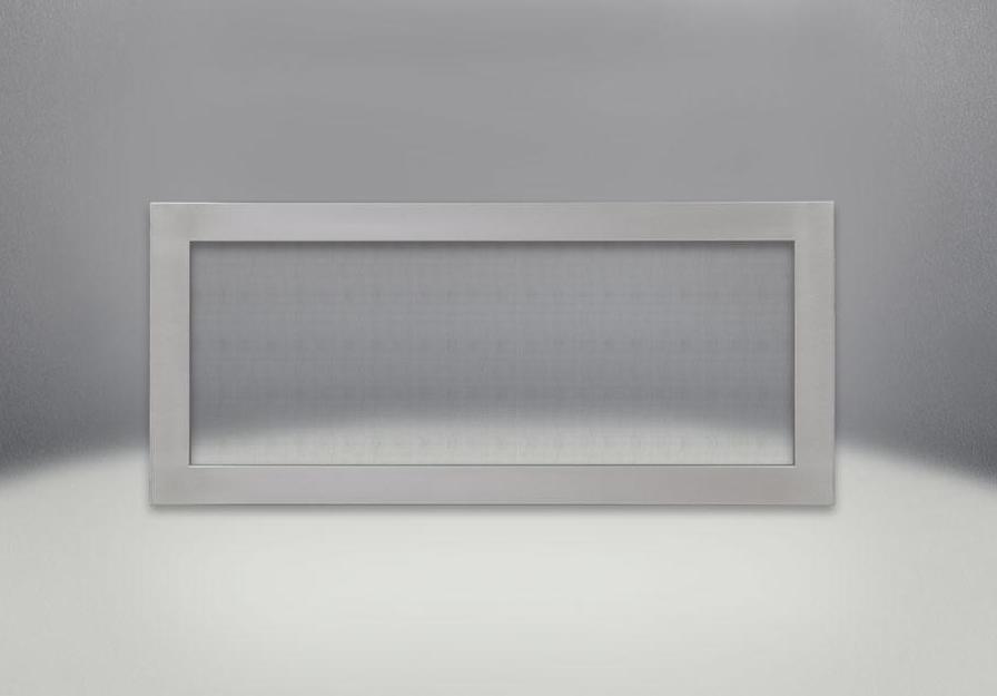 Napoleon Napoleon Brushed Stainless Steel 3" Surround w. Safety Barrier 38" SLF38SS Fireplace Accessories