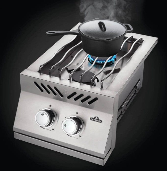 Napoleon Napoleon Built-in 500 Series Inline Dual Range Top Burner - BI12RT Barbecue Finished - Gas
