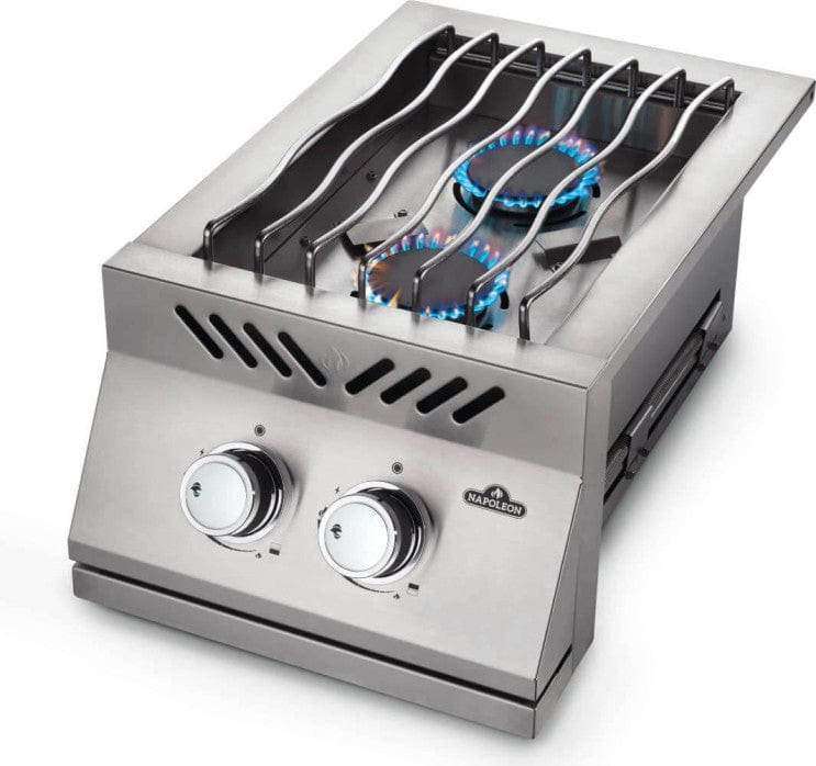 Napoleon Napoleon Built-in 500 Series Inline Dual Range Top Burner - BI12RT Barbecue Finished - Gas