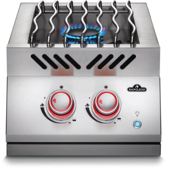 Napoleon Napoleon Built-in 700 Series 12" Inline Dual Range Burner - BIB12RT Barbecue Finished - Gas