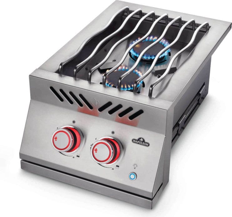 Napoleon Napoleon Built-in 700 Series 12" Inline Dual Range Burner - BIB12RT Barbecue Finished - Gas
