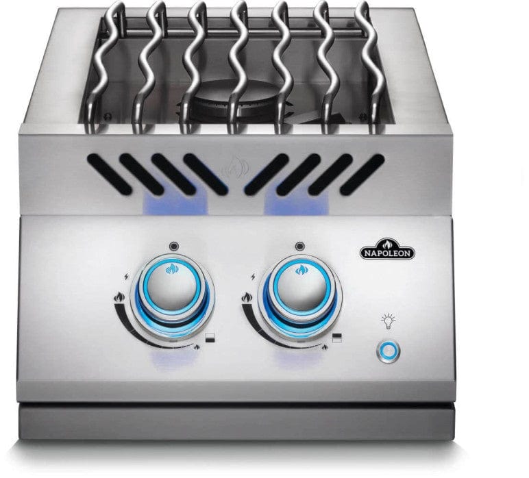 Napoleon Napoleon Built-in 700 Series 12" Inline Dual Range Burner - BIB12RT Barbecue Finished - Gas
