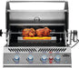 Napoleon Napoleon Built-In 700 Series 32" Gas Grill With Rear Burner - BIG32RB Barbecue Finished - Gas