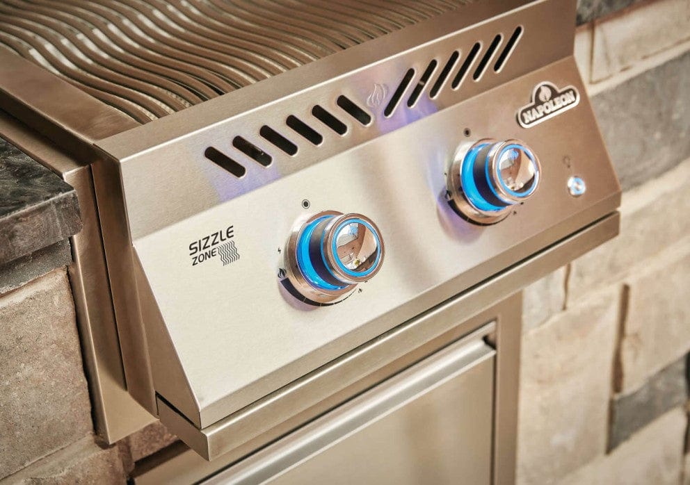 Napoleon Napoleon Built-In 700 Series - Dual Infrared SIZZLE ZONE Burner - BIB18IR Barbecue Finished - Gas