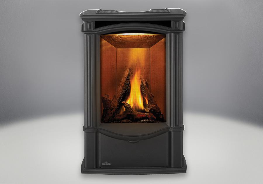 Napoleon Napoleon Castlemore Gas Stove Black GDS26N-1 Fireplace Finished - Gas