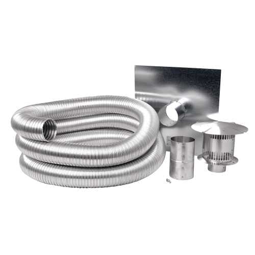 Napoleon Napoleon Compressed Aluminum Flexible Gas Liner Kit (3" Diameter) Fireplace Venting