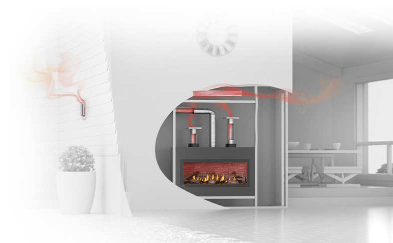 Napoleon Napoleon DHM Front Discharge Kit (Luxuria / Vector 38/50) - DHMF3850 DHMF3850 Fireplace Accessories