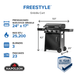 Napoleon Napoleon Freestyle 24" Pre-Seasoned Non-Stick Gas Griddle Barbecue Finished - Gas