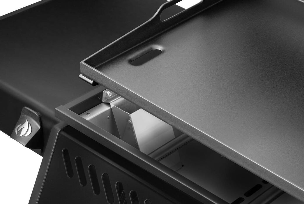 Napoleon Napoleon Freestyle 36 Inch Griddle, Rust-Resistant Stainless Steel Cooktop, Matte Black - F36FTMK Barbecue Finished - Gas