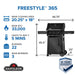 Napoleon Napoleon Freestyle 365 3-Burner, Matte Black - F365DMK-1 Barbecue Finished - Gas