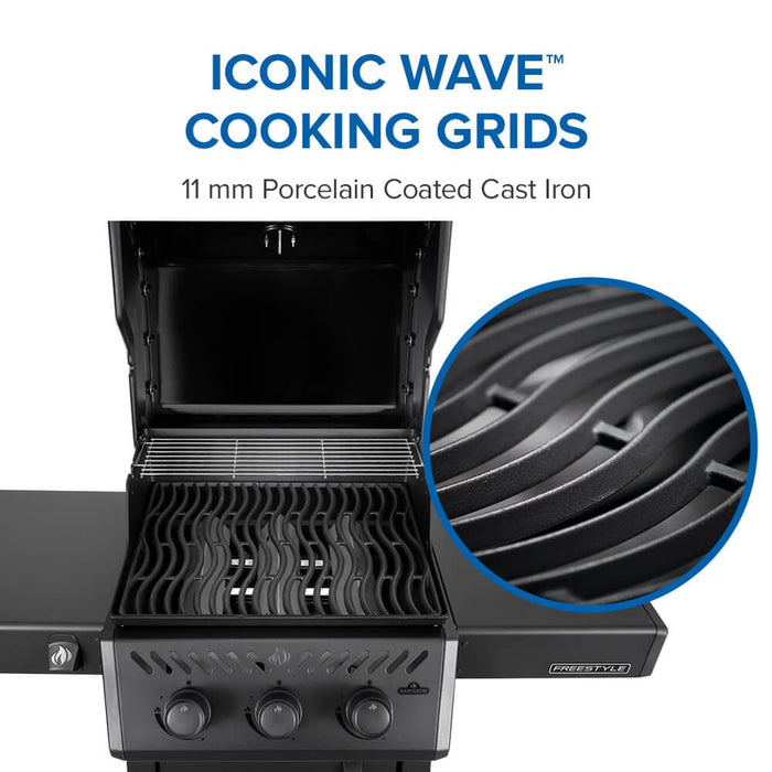 Napoleon Napoleon Freestyle 365 3-Burner, Matte Black - F365DMK-1 Barbecue Finished - Gas