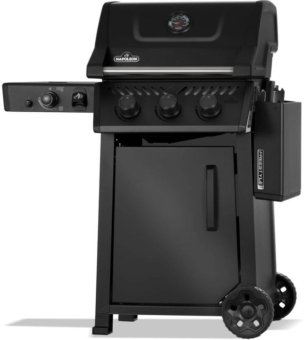 Napoleon Napoleon Freestyle PRO 365 3-Burner with Infrared Side Burner, Matte Black - FP365DSIBMK-1 Barbecue Finished - Gas