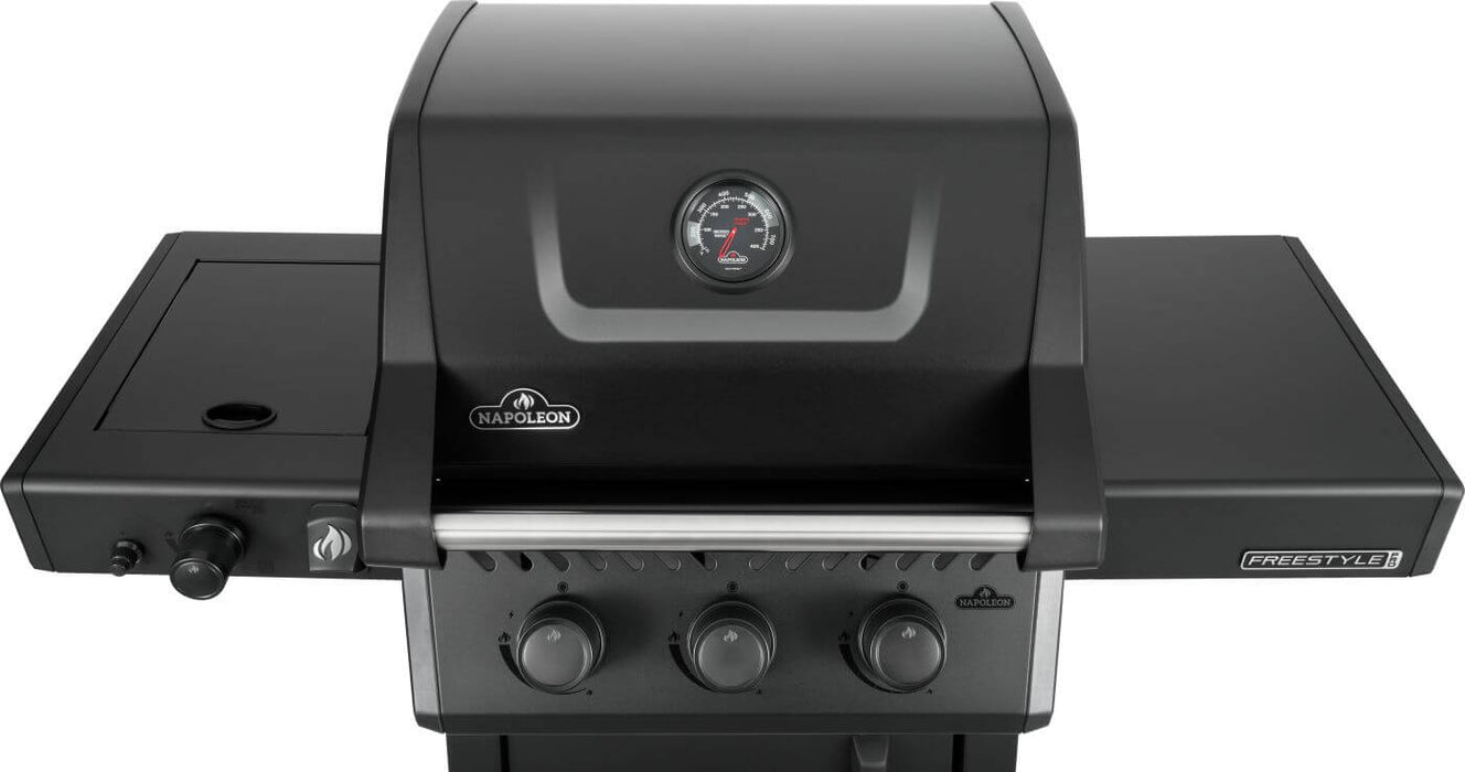 Napoleon Napoleon Freestyle PRO 365 3-Burner with Infrared Side Burner, Matte Black - FP365DSIBMK-1 Barbecue Finished - Gas