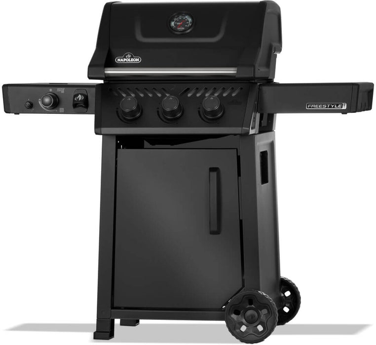 Napoleon Napoleon Freestyle PRO 365 3-Burner with Infrared Side Burner, Matte Black - FP365DSIBMK-1 Barbecue Finished - Gas