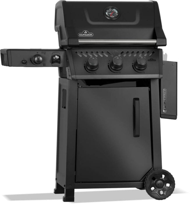 Napoleon Napoleon Freestyle PRO 365 3-Burner with Infrared Side Burner, Matte Black - FP365DSIBMK-1 Barbecue Finished - Gas
