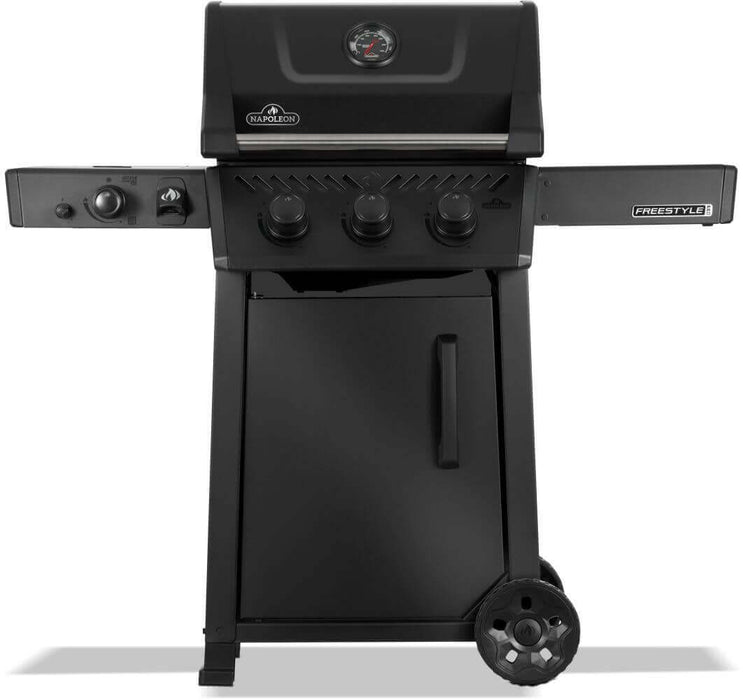 Napoleon Napoleon Freestyle PRO 365 3-Burner with Infrared Side Burner, Matte Black - FP365DSIBMK-1 Barbecue Finished - Gas
