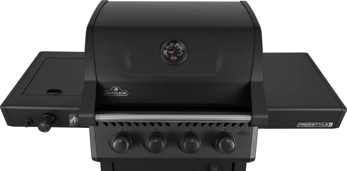 Napoleon Napoleon Freestyle PRO 425 4-Burner with Infrared Side Burner, Matte Black - FP425DSIBMK-1 Barbecue Finished - Gas
